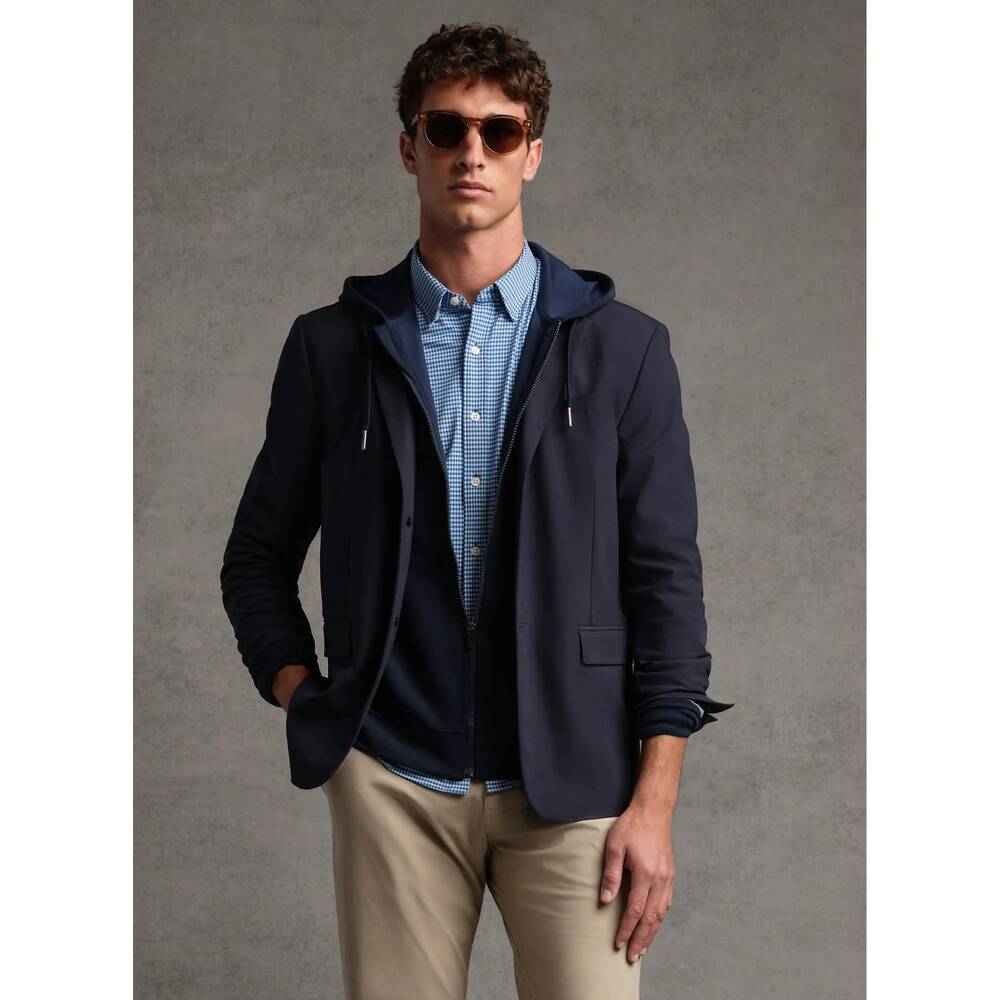 NEW RHONE commuter blazer in navy